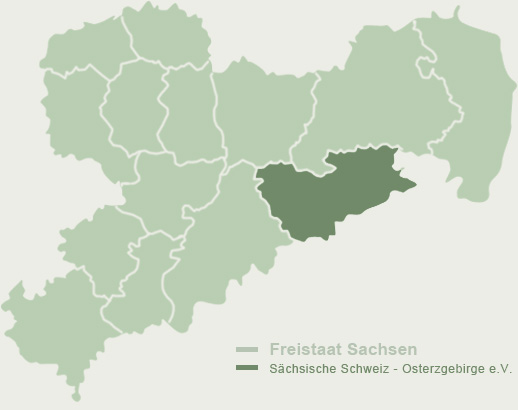 Karte RBV Regionalbauernverband Sächsische Schweiz - Osterzgebirge e.V.